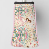 Cute princess with butterflies ゴルフヘッドカバー (回転90)