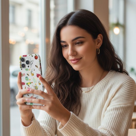 Cute Print Colour iPhone Case with Custom Case-Mate iPhoneケース