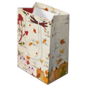 Cute Pumpkin ミディアムペーパーバッグ (裏面アングル)