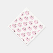 Cute Pumpkin Is On The Way | Halloween Baby Shower スタンダードカクテルナプキン (角)