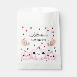 Cute Pumpkin Is On The Way | Halloween Baby Shower フェイバーバッグ