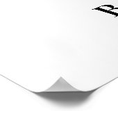 Cute Pumpkin Is On The Way | Halloween Baby Shower ポスター (角)