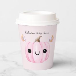 Cute Pumpkin Is On The Way | Halloween Baby Shower 紙コップ