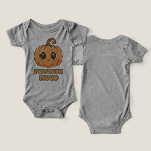 Cute Pumpkin Mood (デザイン正面&裏面)