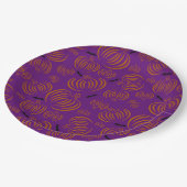 Cute Pumpkins Paper Plate ペーパープレート (アングル)