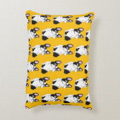 Cute Pup, yellow アクセントクッション (裏面(縦))