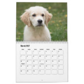 Cute Puppies Calendar カレンダー (3月 2027)