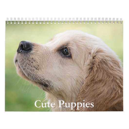Cute Puppies Calendar カレンダー (カバー)