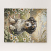 Cute Puppy ジグソーパズル (横)