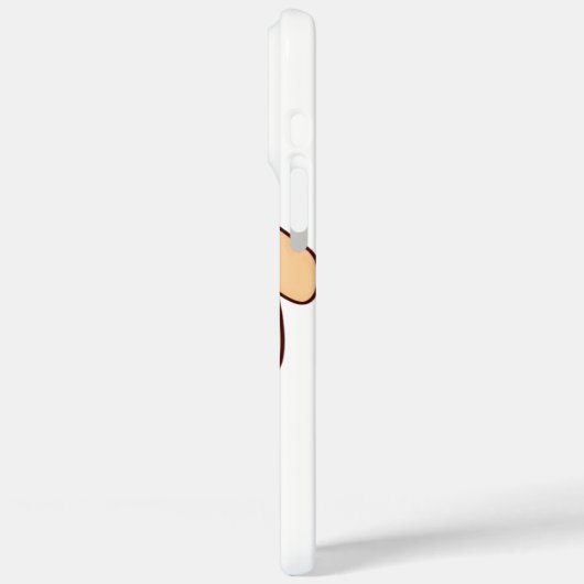 🐶☕ Cute Puppy Coffee Illustration | Kawaii Dog Co Case-Mate iPhoneケース (裏面 / 左)