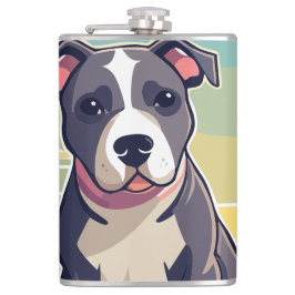 Cute Puppy designed thermal flask フラスク