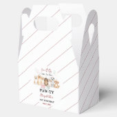 Cute Puppy Dog Boy 1st Birthday | Pawty Time First フェイバーボックス (オープン)