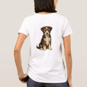 Cute Puppy Dog T-Shirt for Women | Adorable German Tシャツ (裏面)