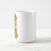 Cute Puppy, Funny Dog Lover Quote コーヒーマグカップ (中央)