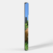 Cute Puppy in Garden Photo Case-Mate iPhoneケース (裏面 / 右)