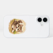 Cute Puppy iPhone 16 Case Kawaii Dog 16ケース (裏面横)