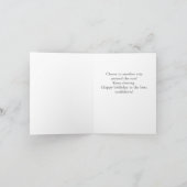 Cute Puppy Kisses Stall Dog Lover Custom Birthday  カード (内部)