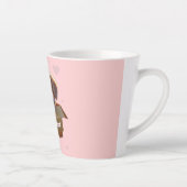Cute Puppy Latte Mug | Kawaii Dog Gift カフェラテマグ (右)