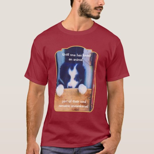 Cute Puppy Love Animals Inspirational Quote  Tシャツ (正面)
