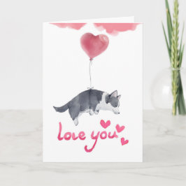 Cute Puppy Love Card  カード