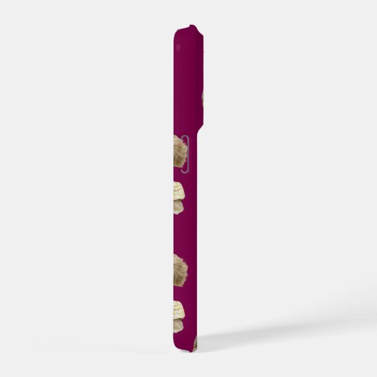 Cute puppy Phone case iPhoneケース (右側面)