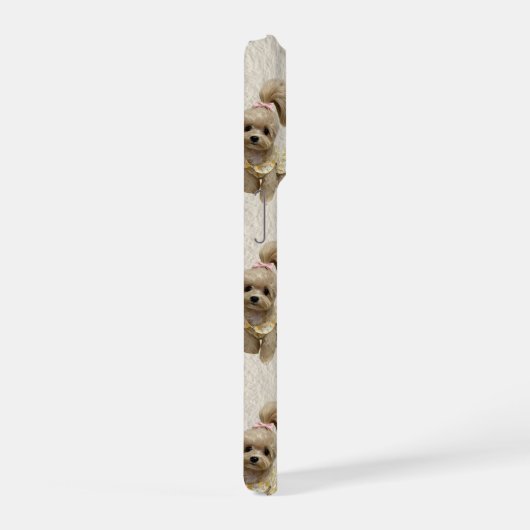 Cute Puppy Phonecase iPhoneケース (右側面)