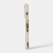 Cute Puppy Phonecase iPhoneケース (左側面)