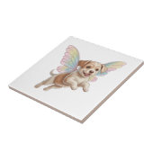 Cute Puppy with Glowing Fairy Wings — Magical Pet タイル (側面)