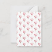 Cute Puppy You're PAWsome Pink Kids Valentine's  ノートカード (裏面)