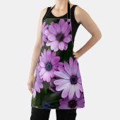 Cute Purple Daisy Flower For Women エプロン (インサイチュ)