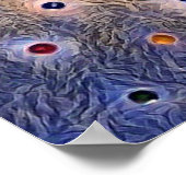 Cute Purple Dancer ポスター (角)