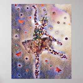 Cute Purple Dancer ポスター