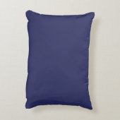 Cute Purple Ghost Throw Pillow アクセントクッション (裏面(縦))