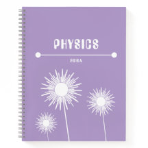 Cute purple Notebook