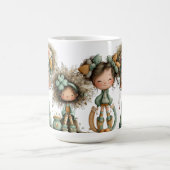 CUTE QUIRKY LITTLE IRISH GIRLS  コーヒーマグカップ (中央)