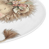 CUTE QUIRKY SUMMER THEMED LION CUB カッティングボード (角)