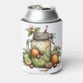CUTE QUIRKY SUMMER TROPICAL BEVERAGE 缶クーラー (缶裏面)