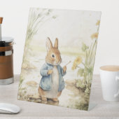  Cute  Rabbit in the kitchen 台座サイン (インサイチュ)