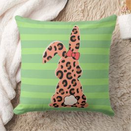 Cute Rabbit Leopard クッション