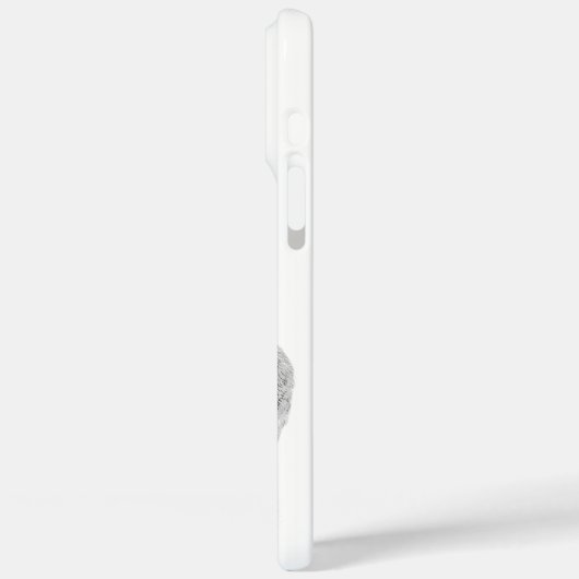 Cute Rabbit Pencil Drawing Case-Mate iPhoneケース (裏面 / 左)