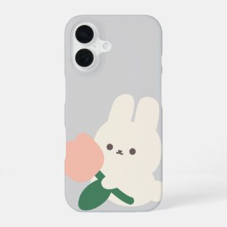 Cute Rabbit Phone Case – Aesthetic Bunny Design iPhone 16ケース