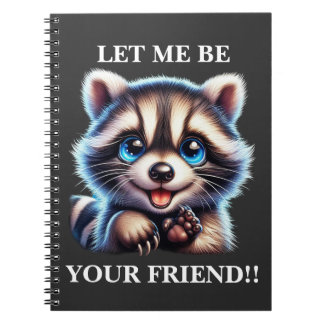 CUTE RACCOON ノートブック