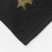 Cute Raccoon F Christmas Lights Festive Forest Ani フリースブランケット (角)