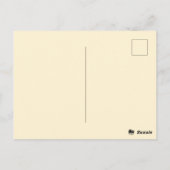 Cute raccoon in mummy costume with Trick or Treat ポストカード (裏面)