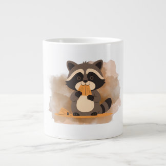 Cute Raccoon Mug ジャンボコーヒーマグカップ