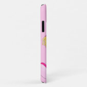 Cute rag doll girls name pink Case-Mate iPhoneケース (裏面/右)