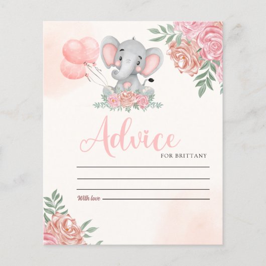 Cute Rainbow Boho Baby Shower (正面)