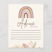 Cute Rainbow Boho Baby Shower (正面)