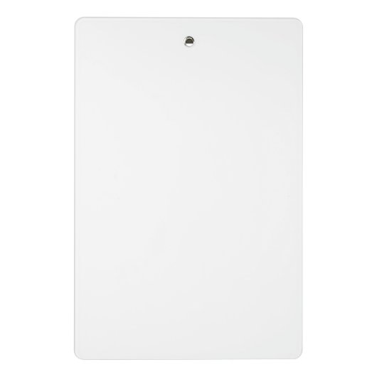 Cute Rainbow & Floral Pastel Pattern ミニクリップボード (裏面)