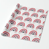 Cute Rainbow valentine's  day Wrapping Paper ラッピングペーパー (アンロールド)